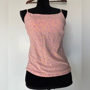 GAP Pink Sleeveless Fitted Camisole
